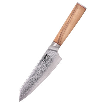 Virtuvinis peilis Chef 16,5 cm Damasko plieno