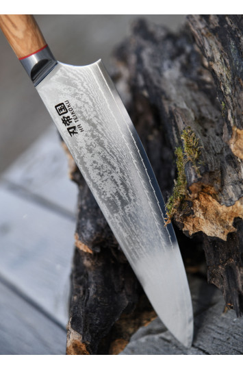 Virtuvinis peilis Chef 24 cm Damasko plieno