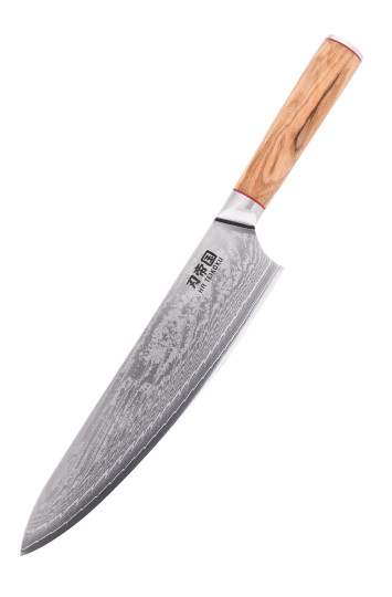 Virtuvinis peilis Chef 24 cm Damasko plieno