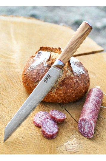 Virtuvinis peilis Slicing Damasko plieno
