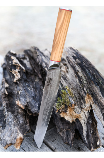 Virtuvinis peilis Slicing Damasko plieno