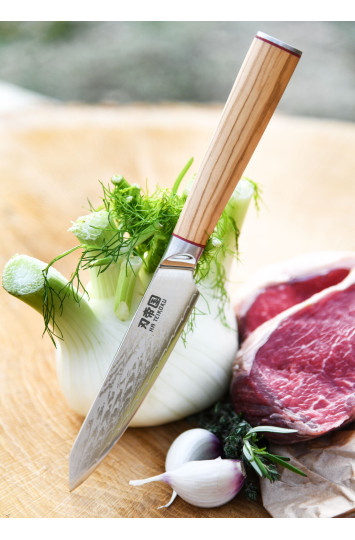 Virtuvinis peilis Utility Damasko plieno