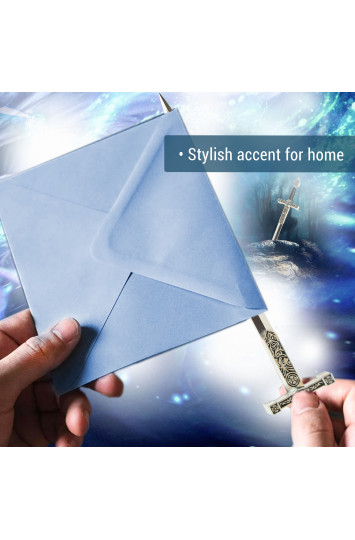 „Excalibur“ laiškų atidarytuvas su stovu