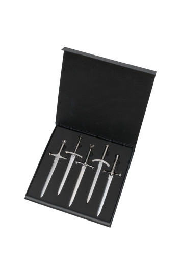 Miniatiūrinių kardų rinkinys 5 vnt.