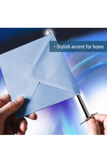 Raganius - Geralto iš Rivijos plieninis kardas, laiškų atidarymo kardas su stovu 21,6 cm